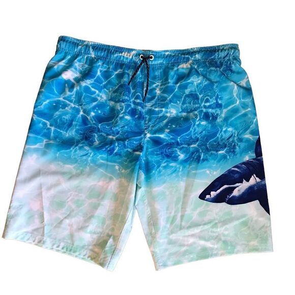 Wonder Nation boys SZ XL 14-16 Husky Swim Trunks Lined New with Tags - Picture 1 of 5